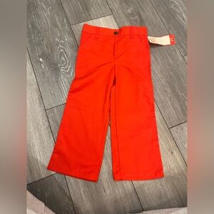 NWT Red Buster Brown Bell Bottom Pants Rare 60/70s Size 3T